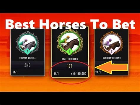 best horses to bet on gta 5